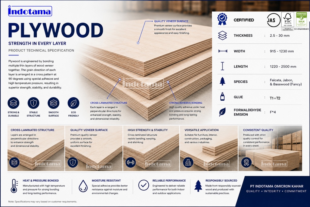 Plywood Product Technical Specification