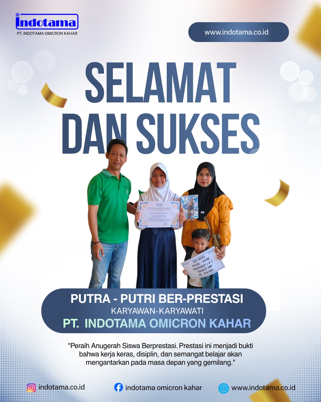 Prestasi Anak Karyawan