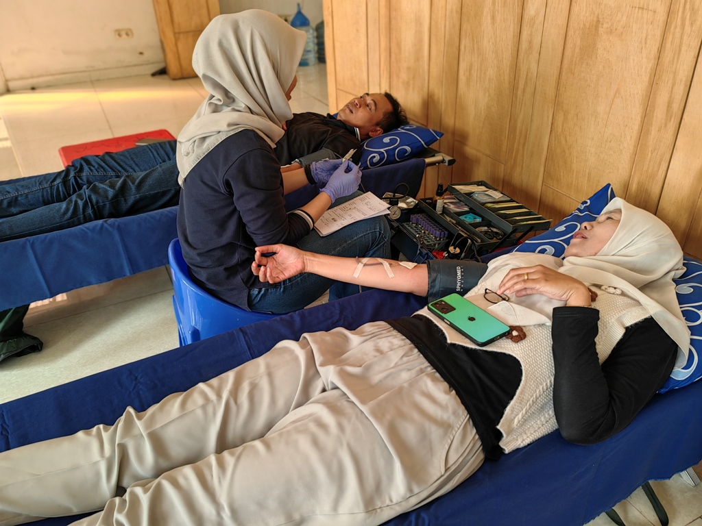 Blood Donation with PMI Purworejo Regency
