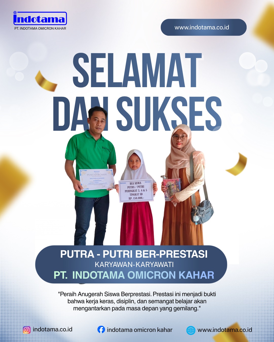Employee Children Achievement