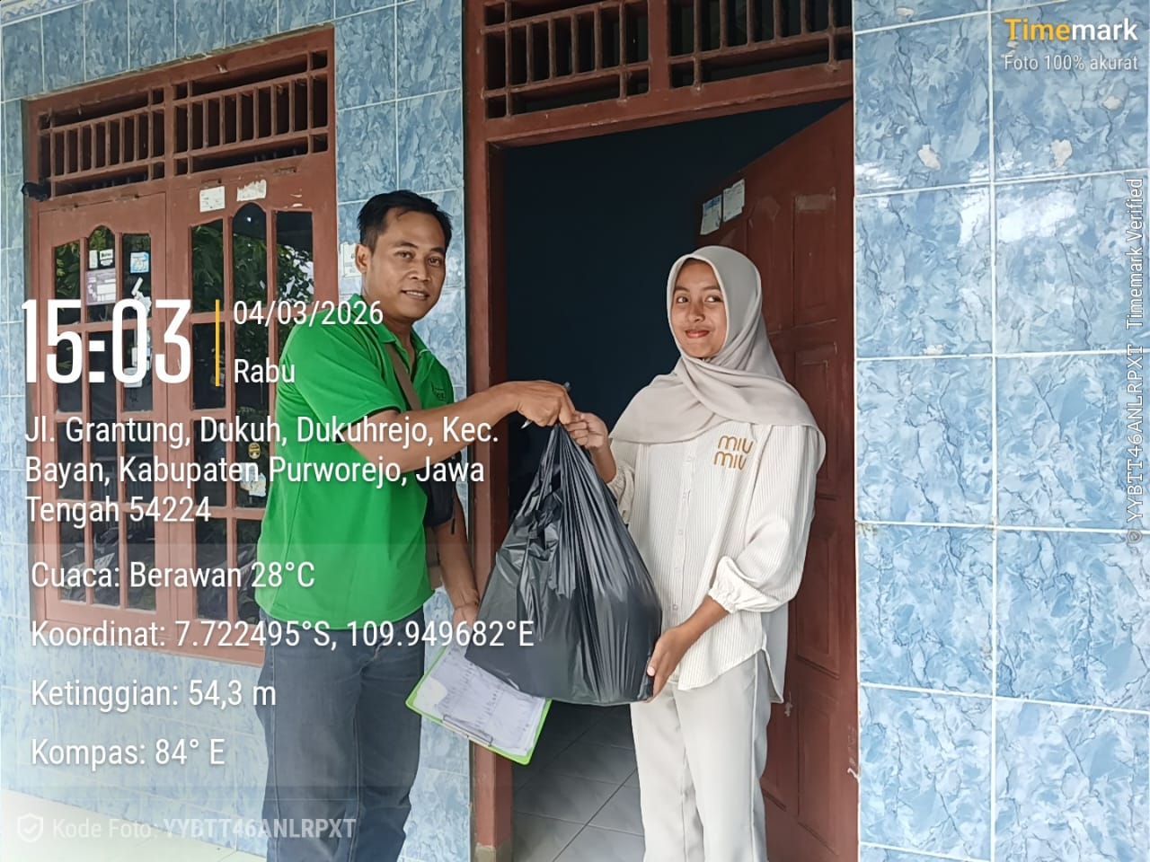 Pelaksanaan Kegiatan CSR PT Indotama Omicron Kahar